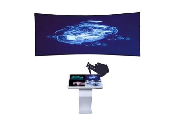 飞屏大屏互动软件：展厅展览展示互动新科技技术