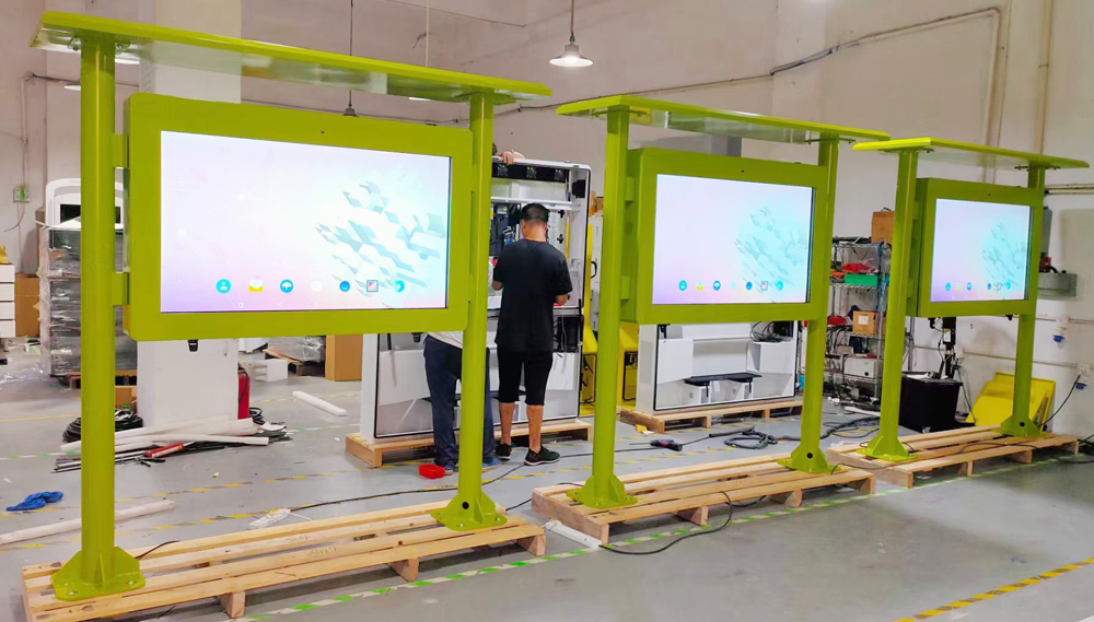 55寸/65寸/75寸户外阅读栏数字标牌广告机触摸屏(图14)