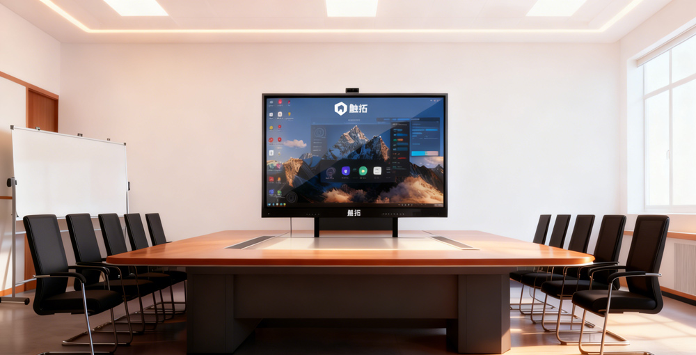 执智慧之屏，谱会议新篇：触拓国产化会议一体机赋能高效协同(图3)