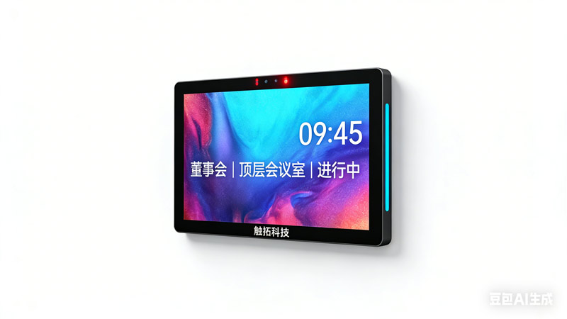 触拓科技 “匠造之精”：会议预约屏，方寸间凝智绘办公新境