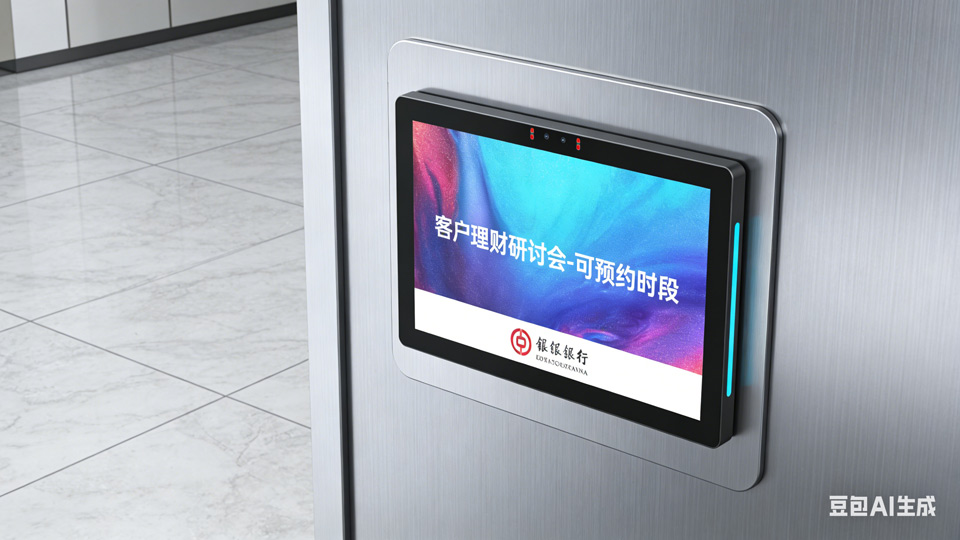 触拓会议预约系统全场景智能解决方案 — 以多尺寸会议预约屏构建高效办公新生态