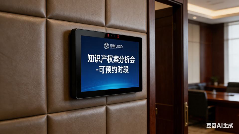 酒店会议室场景：触拓智能电子门牌适配多元需求，筑牢安全防线(图2)