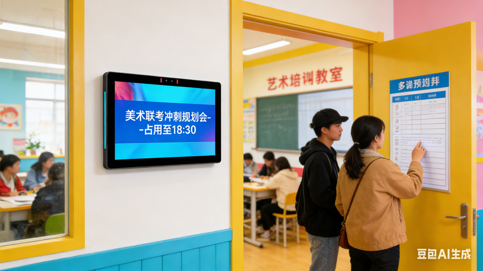 性价比之王！触拓 13.3 寸会议预约屏模块化定制，一台顶多台太香了(图4)