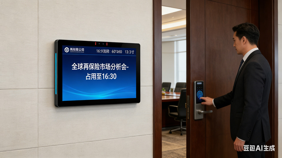 哪些企业、公司、单位可能用到会议预约屏？(图1)