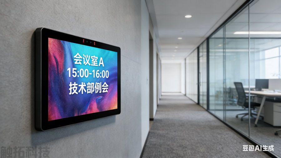 万物互联：触拓智能预约电子门牌，打通办公的 “任督二脉”(图1)