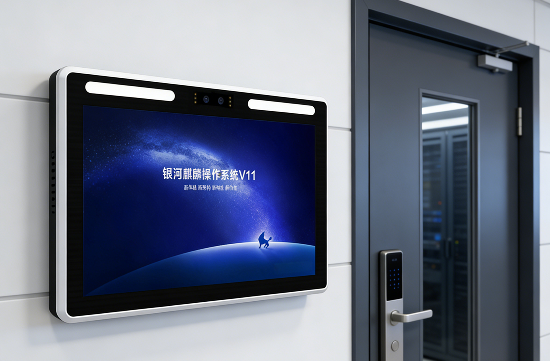 触拓（CHUTO）高清触控 银河麒麟V11重新定义智能人脸识别体验 ​(图1)