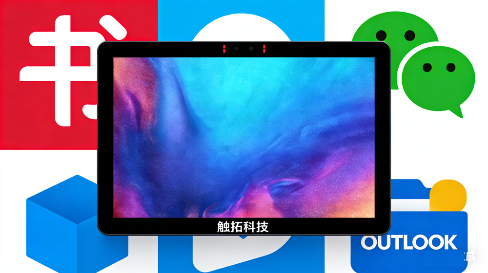 触拓（CHUTO）智能电子门牌｜一款硬件，解锁三大功能，省钱又省心 ​(图2)