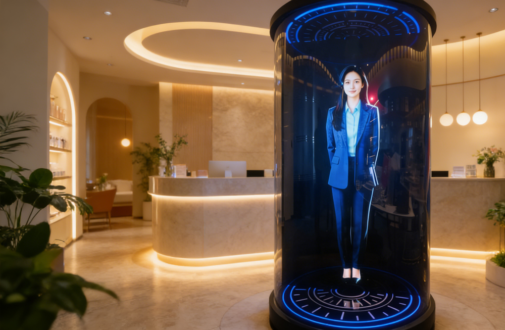 触拓(CHUTO) AI数字人全息仓 赋能商业展示数字化转型升级