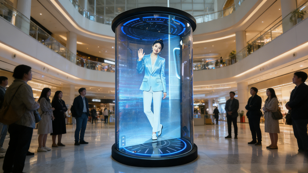 触拓（CHUTO）：专注75寸大屏AI数字人全息舱，打造展厅沉浸式交互体验