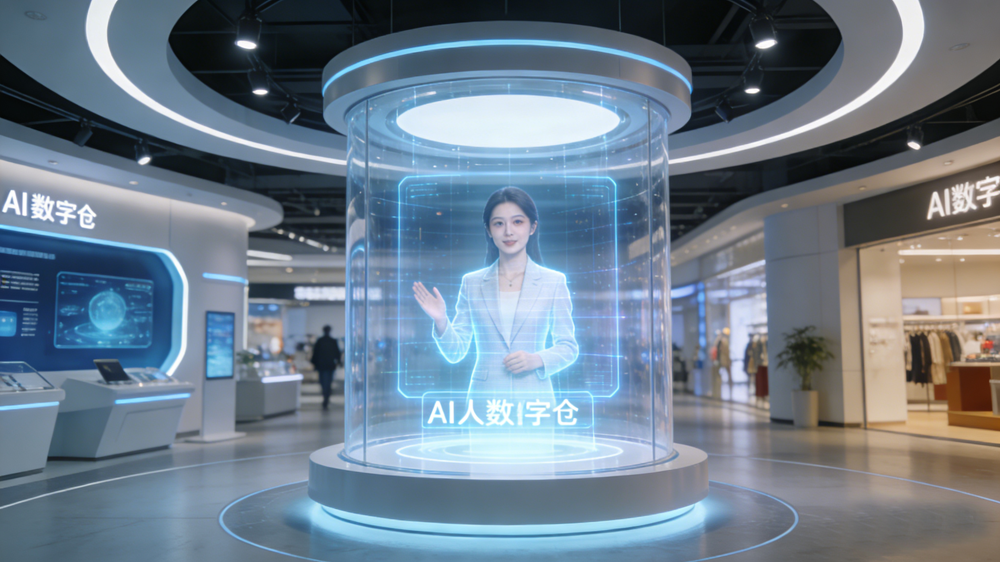 触拓(CHUTO) AI数字人全息仓 赋能商业展示数字化转型升级(图2)