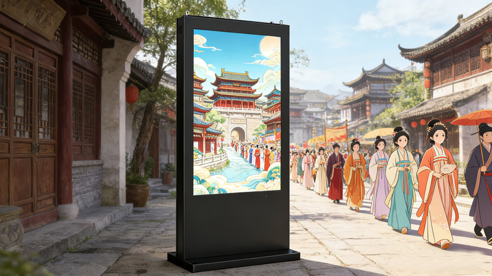 触拓（CHUTO）户外数字标牌｜硬核防护+全维定制，赋能户外传播高效升级 ​