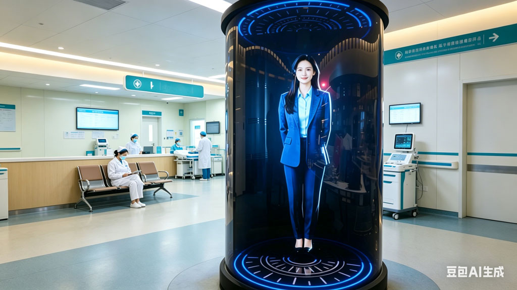 触拓科技（CHUTO）AI数字人全息舱 大健康领域应用想象力(图2)