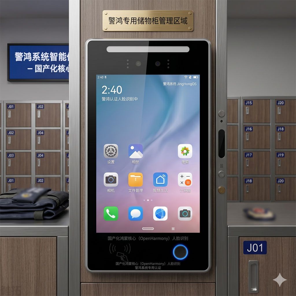 10.1寸鸿蒙人脸识别一体机(图2)