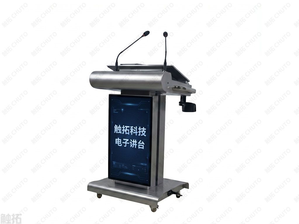 触拓科技推新品多媒体电子讲台，多屏联动与智能升降双管齐下
